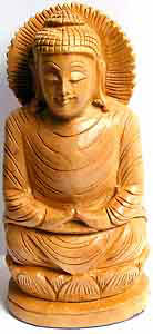 Buddha Statue, Holz